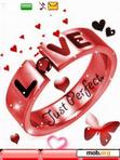 Download mobile theme animated love