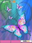 Download mobile theme animated butterfly