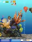 Download mobile theme animated aquarium