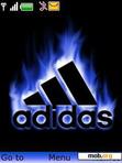 Скачать тему Adidas Flames