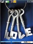 Скачать тему love key