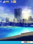 Download mobile theme animated city