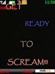 Скачать тему Scream