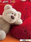 Download mobile theme love red bear