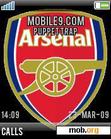 Download mobile theme Arsenal  Black