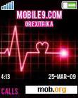 Download mobile theme Animated Heart-143522