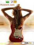 Download mobile theme gitara_girl