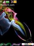 Download mobile theme rainbow smoke