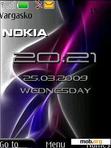 Download mobile theme Nokia silver&colors