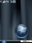 Download mobile theme Dark Blue Vista