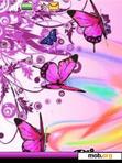 Download mobile theme animated butterfly