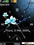 Download mobile theme Everblue Clock2