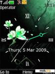 Download mobile theme Everturquoise Clock2