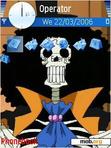 Download mobile theme Brook_onePiece