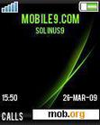 Download mobile theme Black and Green