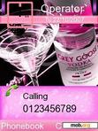 Download mobile theme pink drink