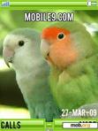 Download mobile theme Love_Birds