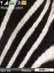 Download mobile theme Zebra Skin