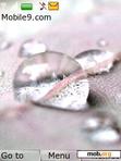 Download mobile theme water drops4