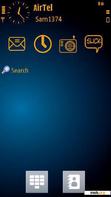 Download mobile theme Blue n Gold