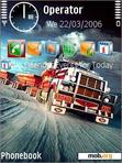 Download mobile theme Road Truck