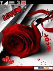 Download mobile theme animated love