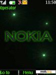 Download mobile theme Animated Nokia Green