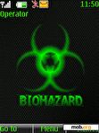 Download mobile theme Animated Biohazard