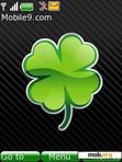 Download mobile theme green clover