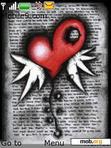 Download mobile theme Broken Heart Emo