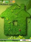 Download mobile theme green abstract