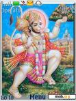 Download mobile theme Hanuman ji