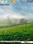 Download mobile theme Animated Rain