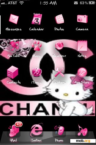 Download free Chanel Kitty for iOS 4.0.