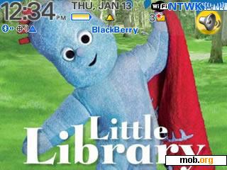 Download free Iggle Piggle In the Night Garden theme for BlackBerry OS .