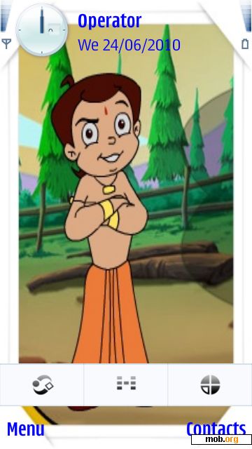 Download free Chhota Bheem 1234567 theme for Symbian OS  / S60 5th  Edition (Symbian^1).