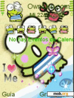 Download Free Keroppi Theme For Symbian Os 91 S60 3rd Edition