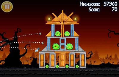  Angry Birds Halloween на русском языке