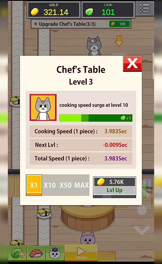 Idle Sushi-bar Tycoon for Android