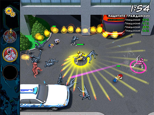 Mighty morphin: Power rangers. Morphin missions captura de pantalla 1