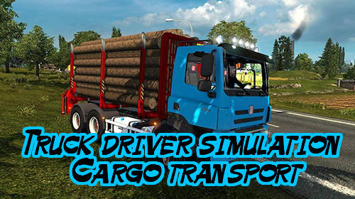 Truck driver simulation: Cargo transport icon