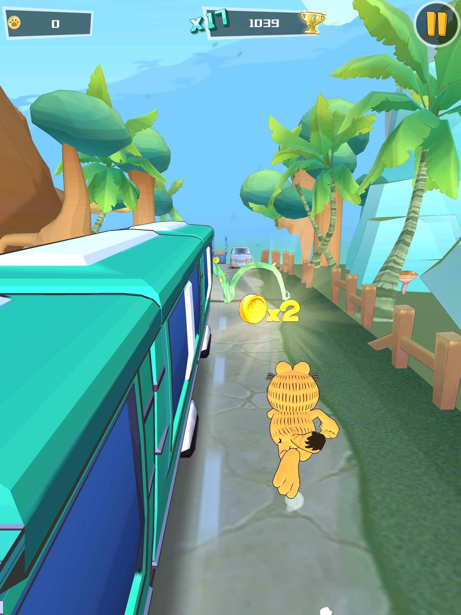Garfield Run: Road Tour for Android