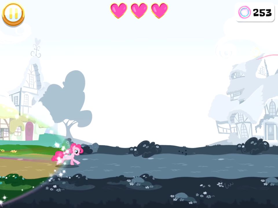 My Little Pony Rainbow Runners captura de tela 1