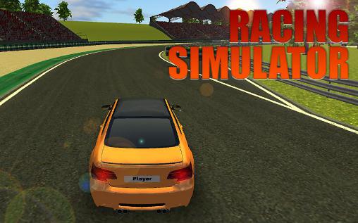 Racing simulator icono