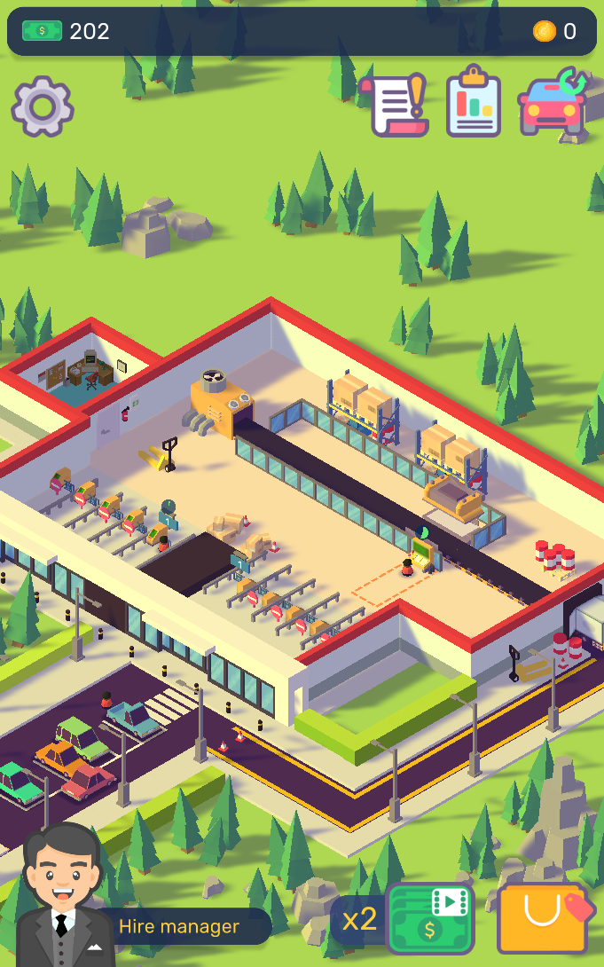 Car Industry Tycoon - Idle Factory Simulator for Android