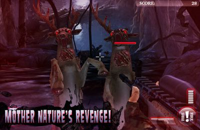 Cazadores de ciervos: zombies para iPhone gratis