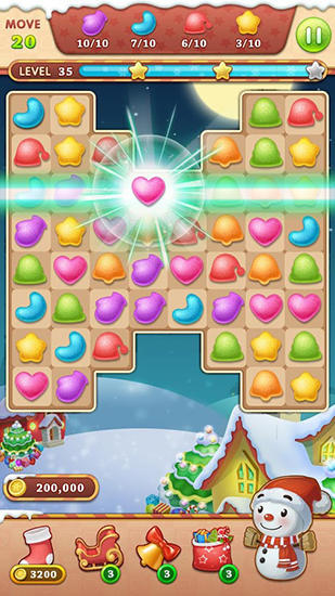 Pinch candy: Christmas für Android