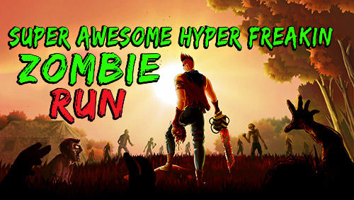 Super awesome hyper freakin zombie run іконка