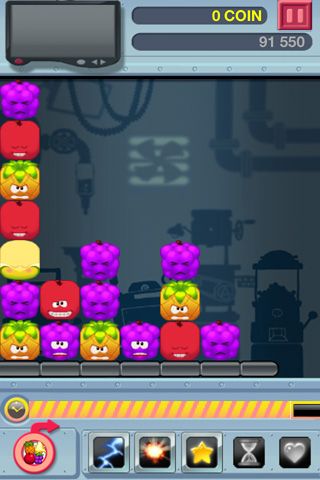 Fruit rush for iPhone for free