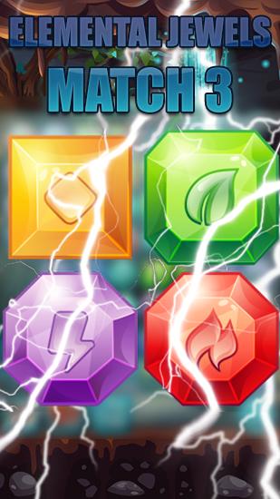 Elemental jewels: Match 3 іконка